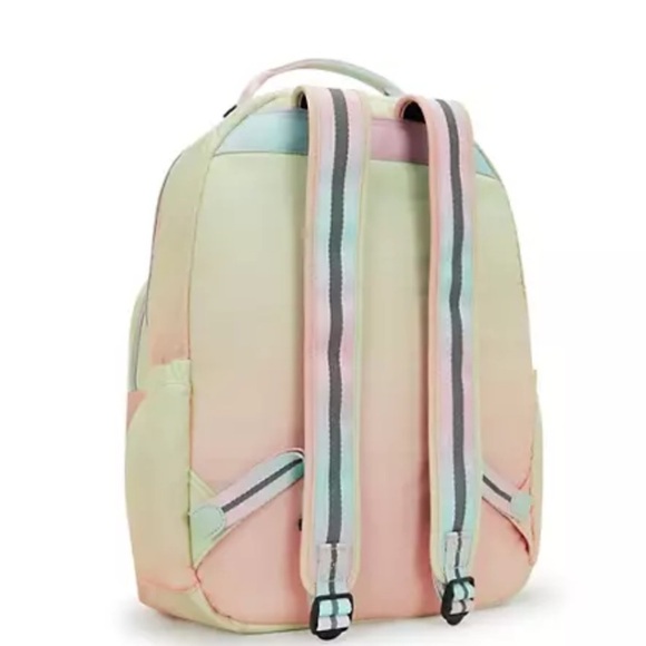Kipling Seoul Large Laptop Backpack, bag Gradient Combo - Picture 6 of 16